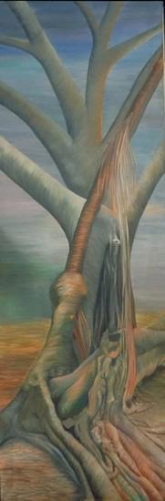 human-like banyan tree